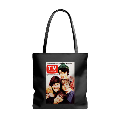 The Monkees About The Crazy Fun 60S Band  Tote Bags