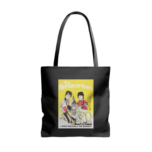 The Replacements Autographed Concert  Tote Bags