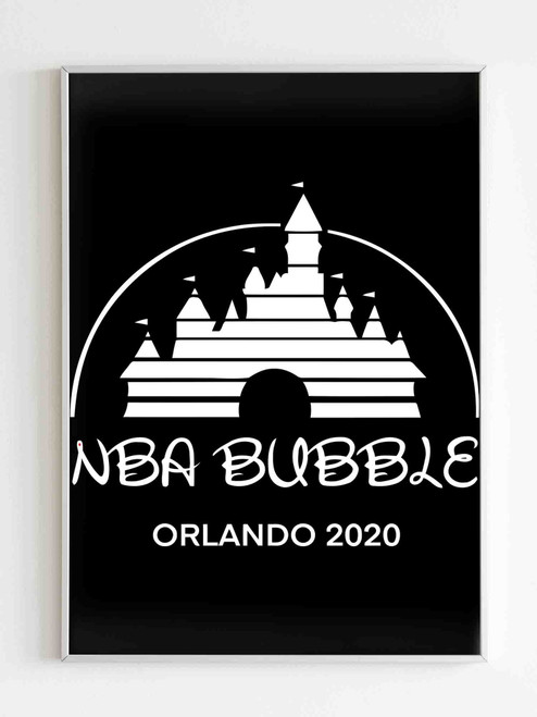 Nba Bubble Orlando 2020 Lakers Matte Poster