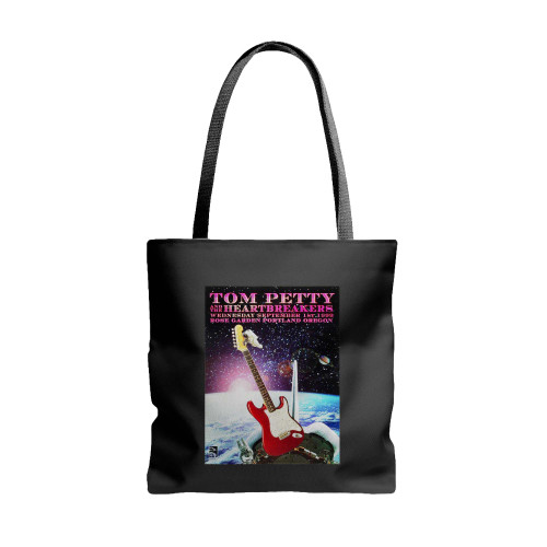 Tom Petty & The Heartbreakers Vintage Concert 3  Tote Bags
