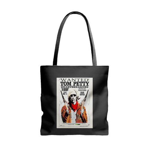 Tom Petty And The Heartbreakers Wanted Concert  Tote Bags