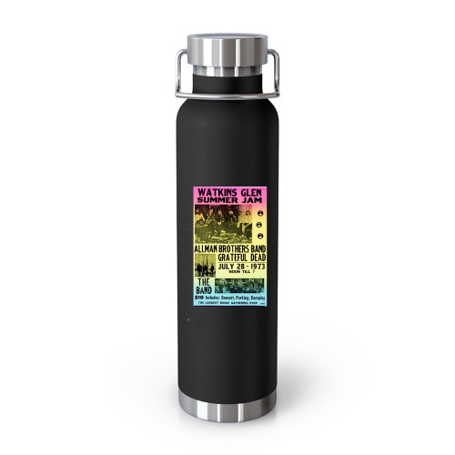 Luxe West Inc Allman Brothers Band & Grateful Dead Retro Concert   Tumblr Bottle