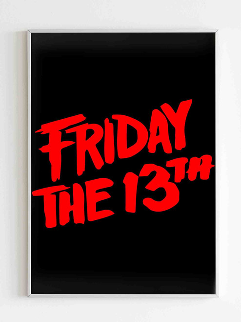 Friday The 13Th Matte Poster