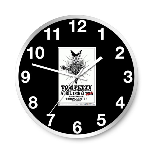 2012 Tom Petty And The Heartbreakers Original Concert  Wall Clocks