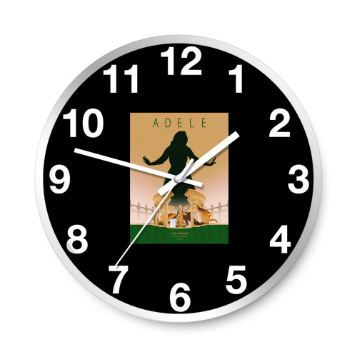 Adele 2  Wall Clocks