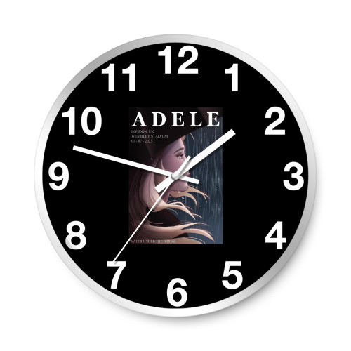 Adele 6  Wall Clocks