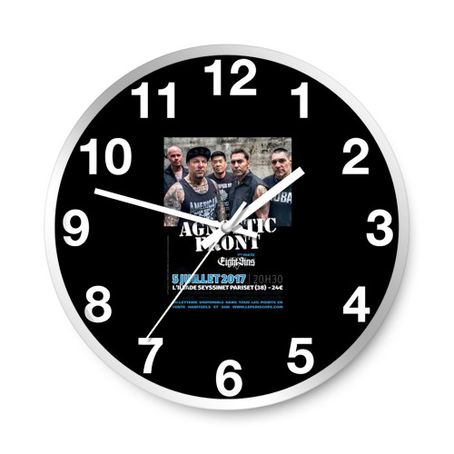 Agnostic Front 4  Wall Clocks
