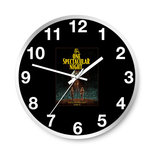 Ajr One Spectacular Night  Wall Clocks