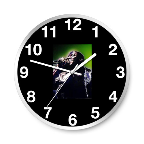 Akon Cool In Stage  Wall Clocks