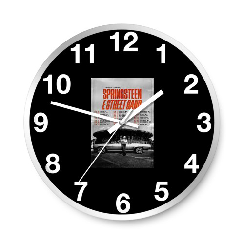 Bruce Springsteen The E Street Band 2023 Tour  Wall Clocks