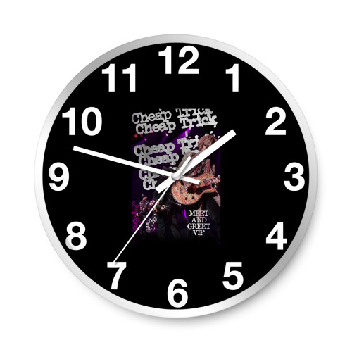 Cheap Trick Passes  Wall Clocks