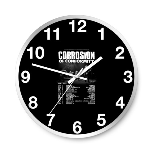 Corrosion Of Conformity Release Cover Of On The Hunt' By Lynyrd Skynyrd  Wall Clocks