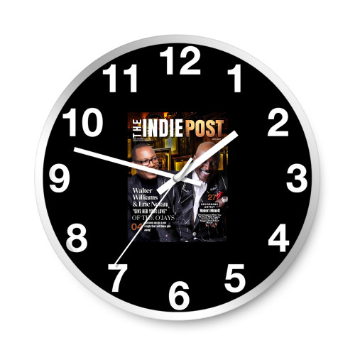 Eric Nolan And Walter Williams Of The O Jays  Wall Clocks