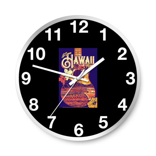 G. Love'S Hawaii Tour 2018  Wall Clocks