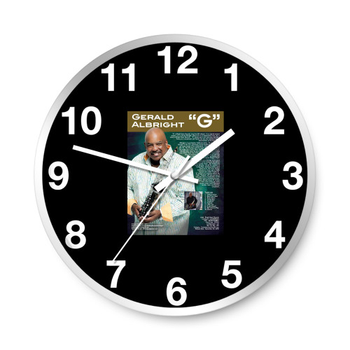 Gerald Albright 1  Wall Clocks