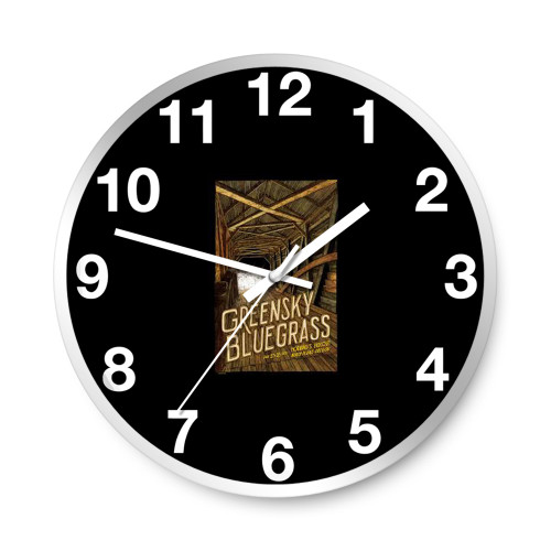 Greensky Bluegrass  Wall Clocks