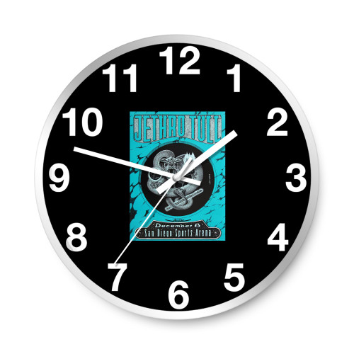 Jethro Tull Concert  Wall Clocks