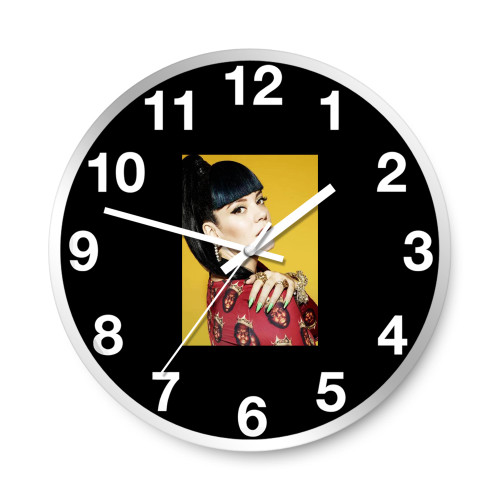 Lily Allen 6  Wall Clocks