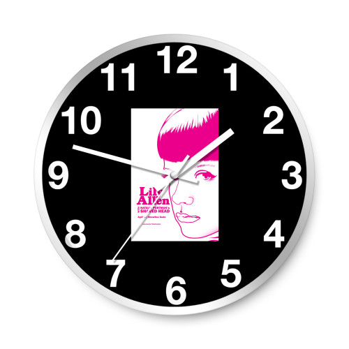 Lily Allen  Concert  Wall Clocks