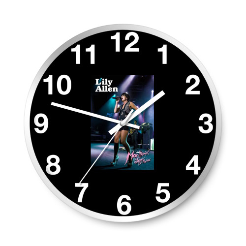 Lily Allen Montreux 2009  Wall Clocks