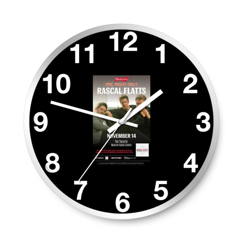 Rascal Flatts Set To Perform As Part Of One Night Only Concert Series  Wall Clocks