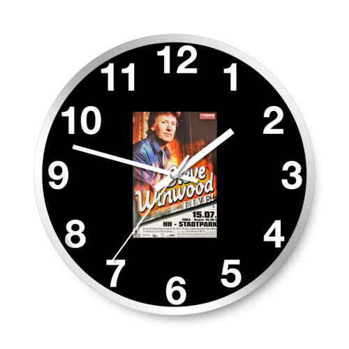 Steve Winwood  Wall Clocks