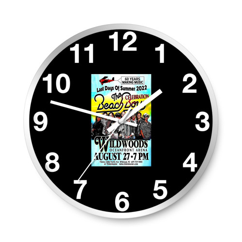 The Beach Boys 2022 Concert Gig  Wall Clocks