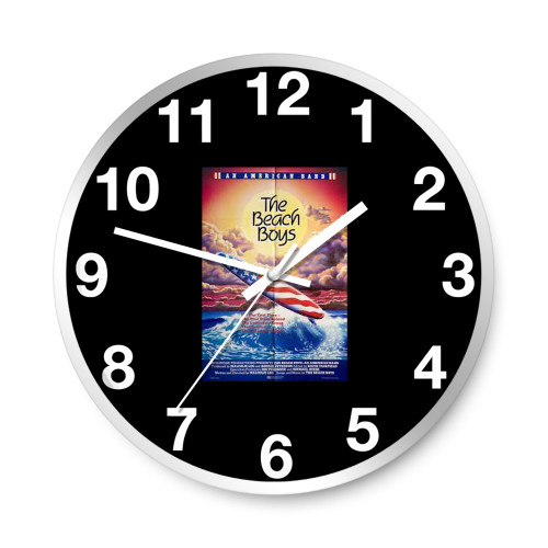 The Beach Boys An American Band 1985 U.S. One Sheet  Wall Clocks