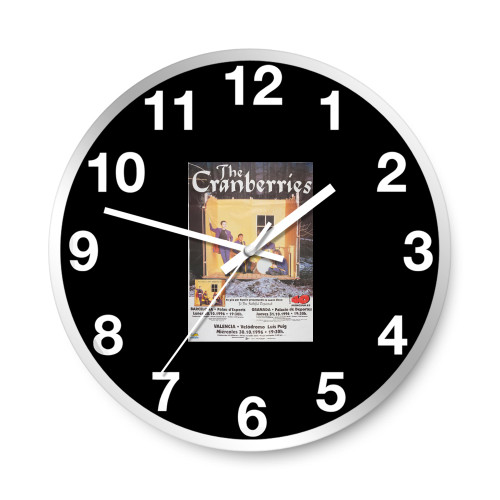 The Cranberries Free To Decide World Tour Subway  Wall Clocks