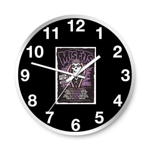 The Misfits A2 Tour  Wall Clocks