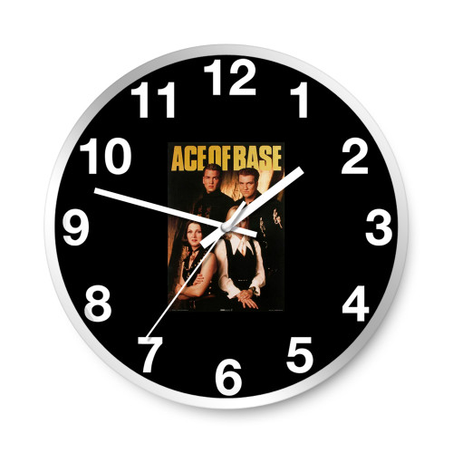 The Offical Ace Of Base World  Wall Clocks