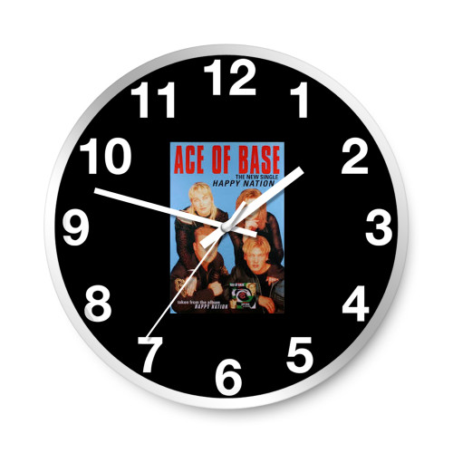 The Offical Ace Of Base World 2  Wall Clocks