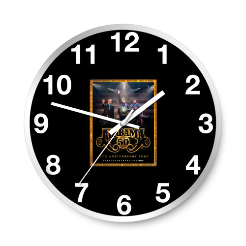 The Official Website Of The Alabama Band  Wall Clocks