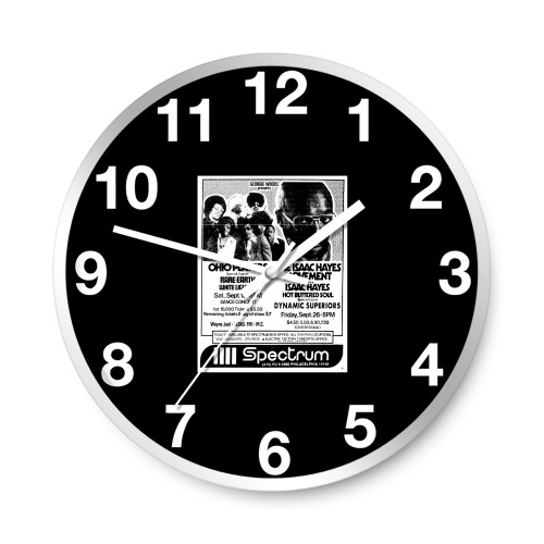 The Ohio Players Concert And Tour History  Wall Clocks