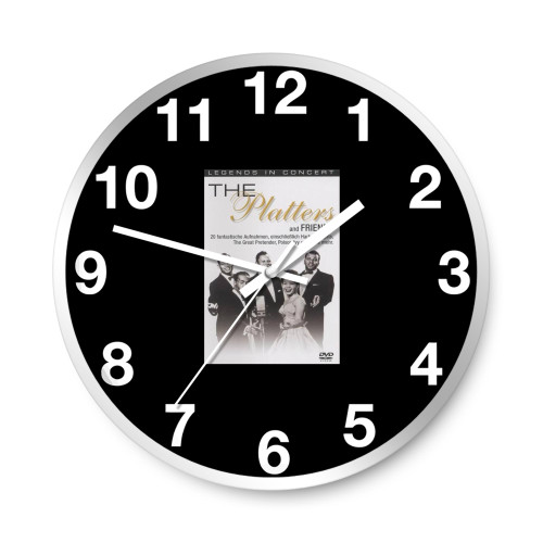 The Platters And Friends Legends In Concert  Wall Clocks