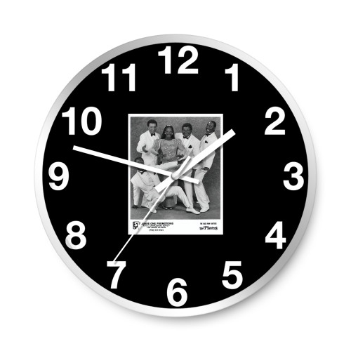 The Platters Vintage Concert 2  Wall Clocks