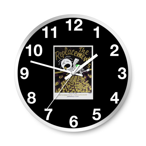 The Replacements Concert 1  Wall Clocks