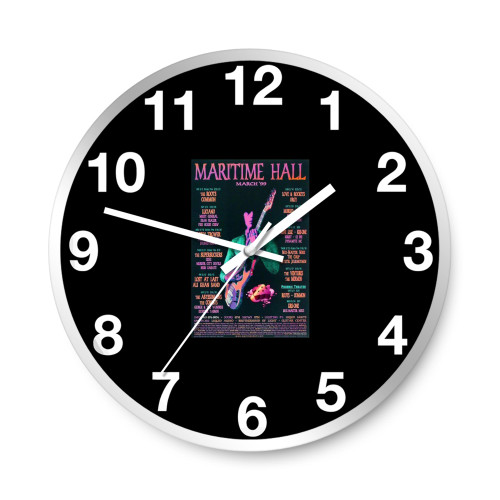 The Roots Vintage Concert  Wall Clocks