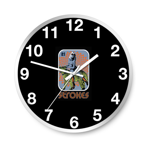 The Strokes Vintage Classic And Very Cool Concert  Wall Clocks