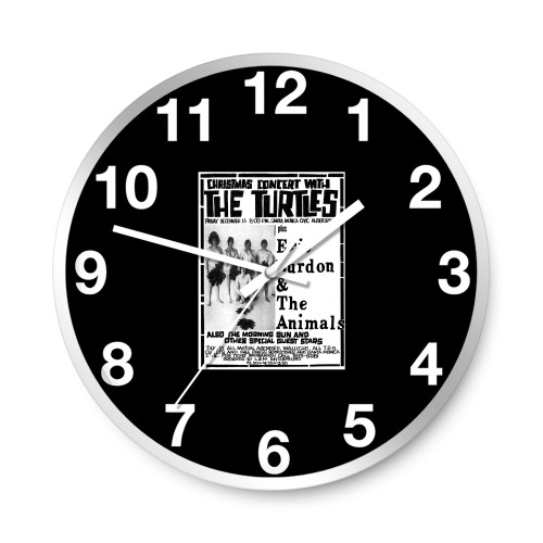 The Turtles Concert And Tour History  Wall Clocks