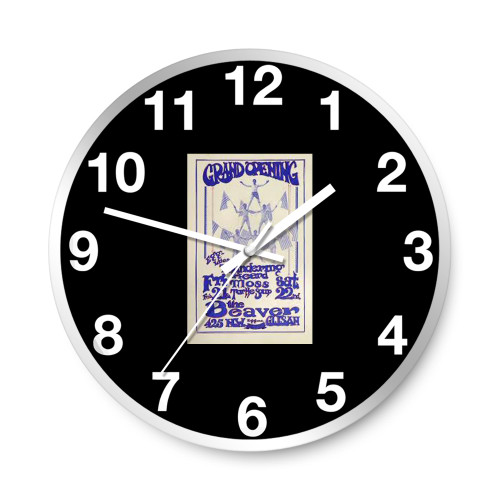 Thundering Heard Vintage Concert  Wall Clocks