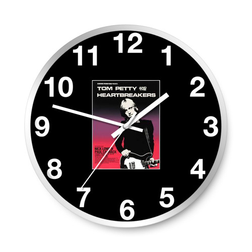 Tom Petty And The Heartbreakers 1983 Louisville Kentucky Concert  Wall Clocks