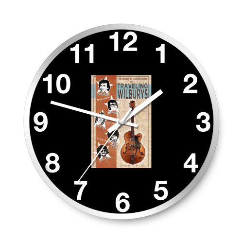 Wilburys Tour Gig  Wall Clocks