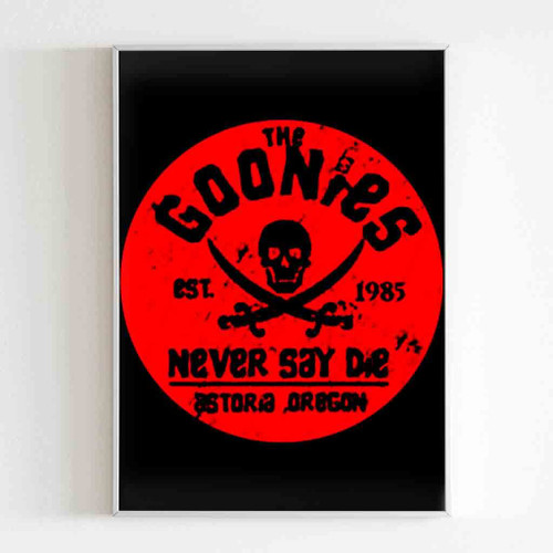 The Goonies Never Say Die Pirate Classic Matte Poster