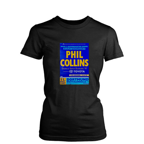 Collins Phil (Genesis) Concert  Women's T-Shirt Tee