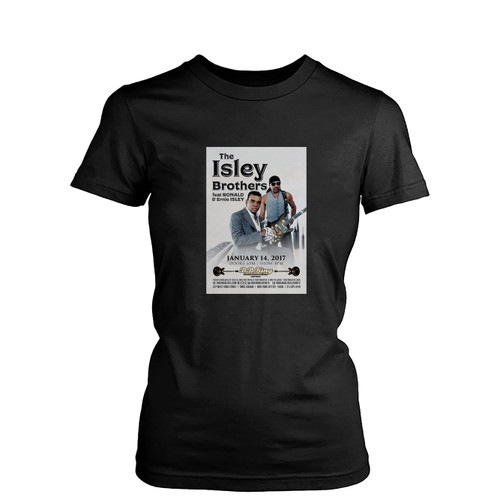 Isley Brothers 2017 New York Concert Tour  Women's T-Shirt Tee