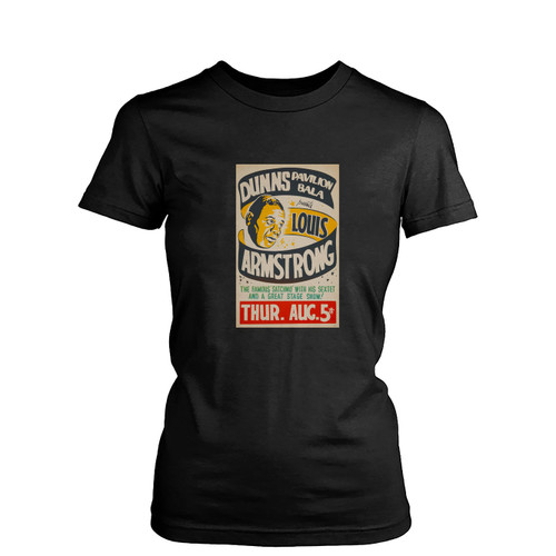 Louis Armstrong 1958  Women's T-Shirt Tee