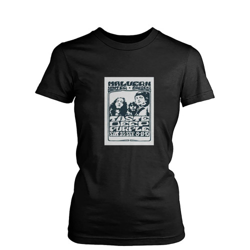 Taste Deep Purple-Malvern Winter Gardens Concert  Women's T-Shirt Tee