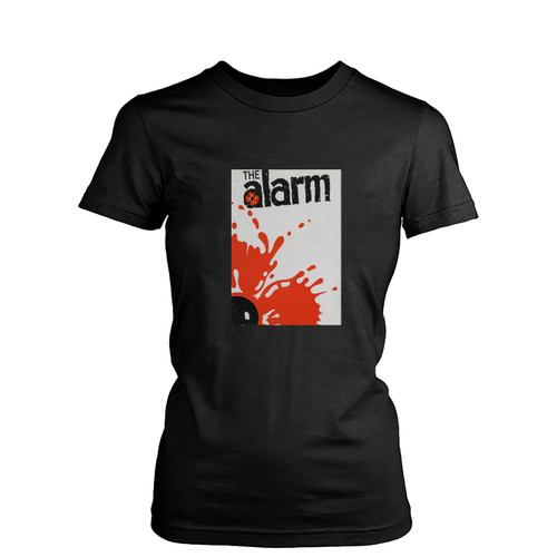 The Alarm Concert Tour Program Music  Women's T-Shirt Tee