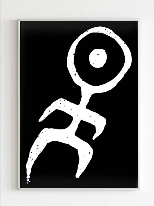 Einsturzende Neubauten Logo Poster